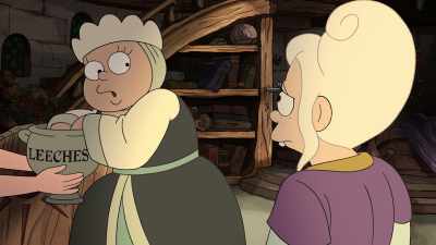 Remember: Whores rouge. Ladies leech. - Disenchantment