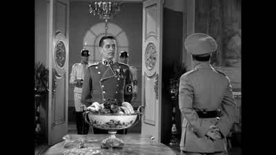 Very well but remember my wordsYour cause is doomed to failure because it's built on the stupid ruthless persecution of innocent peopleYour policy is worse than a crimeIt's a tragic blunderTraitor TraitorYou're nothing but a double dyed democrat - The Great Dictator