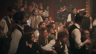 Remember, you're drunk, you're loud.
You're alive. - Irma Vep