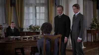 Remove the handcuffs.
Give him a meal and something to drink. - The Thirty Nine Steps