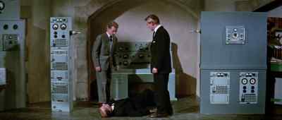Remove his wrist watch and ring.
We'll dispose of them later. - Horrors of the Black Museum