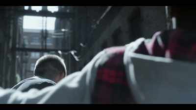 -[Rene gasps] Trevor!
-[blow landing] - Travelers