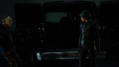 RENE: HEY! WHAT THE HELL
ARE YOU DOING? - Arrow