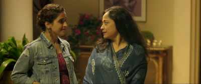 - Reneé was telling me, you're going
to the US for onsite work? - Yeah... - Badhaai Ho