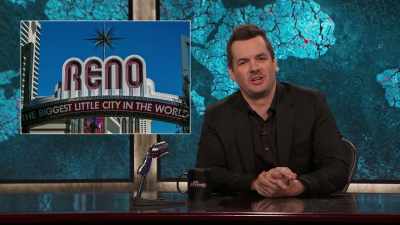 >> RENO, RENO, THAT WAS A BIT - The Jim Jefferies Show
