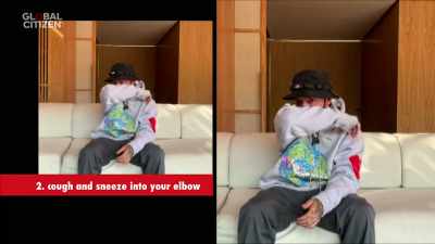 ( REPEATING IN SPANISH )
NUMBER THREE, DO NOT TOUCH YOUR - One World: Together at Home