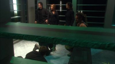 Replicator: Bring the
prisoners from the other cell. - Stargate Atlantis