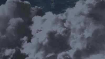 Report from the forecastle lookout. - One Piece Film Red