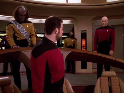 - Report.
- Our speed is down by 22 percent. - Star Trek: The Next Generation