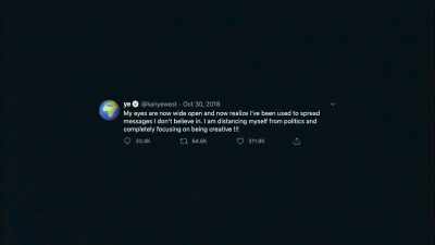 [reporter 1] The man is completely lost. - jeen-yuhs: A Kanye Trilogy