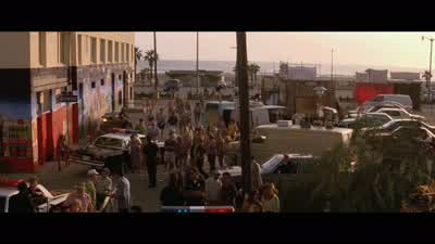 REPORTER 1: What cooperation was there between Pacific Division and Downtown? - Falling Down