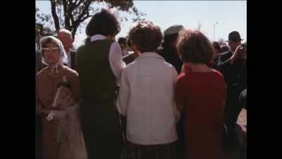 [reporter 2] President Kennedy
has been assassinated. - First Ladies