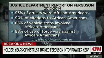 REPORTER 2: The report
also detailing racist emails - Obama: In Pursuit of a More Perfect Union