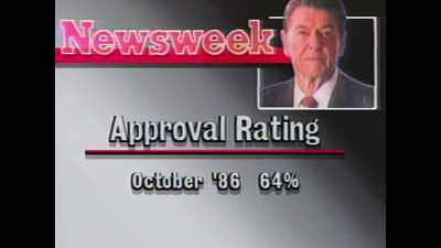 [reporter 3] His overall
approval rating - First Ladies