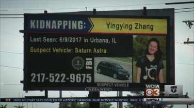[reporter #3]
The FBI is also offering - Finding Yingying