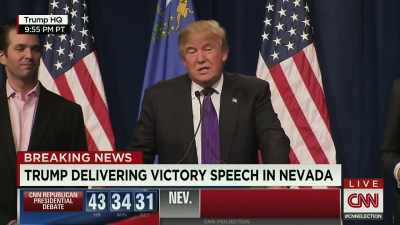 - [Reporter] A 22-point
margin in Alabama, - The Accidental President