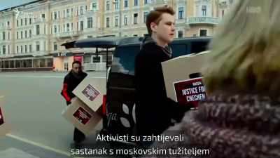 Reporter:
A group of LGBT activists - Welcome to Chechnya