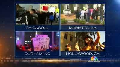 REPORTER:
Across the country this weekend, - Obama: In Pursuit of a More Perfect Union