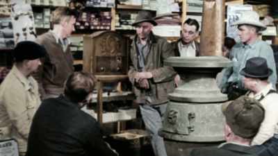 Reporter: ADOLF HITLER'S
ALL-OUT ATTACK ON POLAND - America in Color