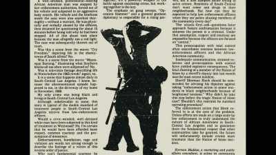 REPORTER: BLACKS AND
LIBERALS HAVE BECOME INTENSELY - LA 92