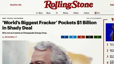 REPORTER: Chesapeake has had
to borrow more than $6 billion - Fyre Fraud