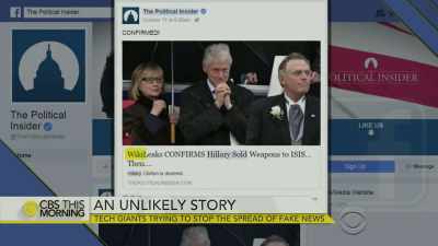 - [Reporter] Facebook is
admitting Russia agents - The Accidental President