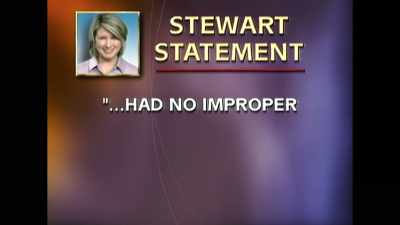 [reporter] In a
statement, Stewart says - Martha