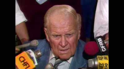 [reporter]
It's-- You used to say things-- - Offside: The Harold Ballard Story