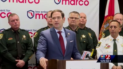 REPORTER: Republican
U.S. Senator Marco Rubio - Sound of the Police