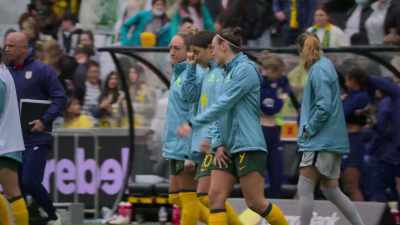 REPORTER: So, Tony, obviously,
a disappointing score line. - Matildas: The World at Our Feet
