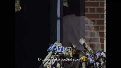 (reporter speaking) - Allen v. Farrow