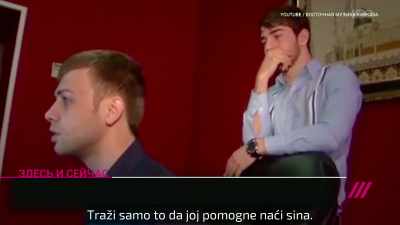 (reporter speaking) - Welcome to Chechnya