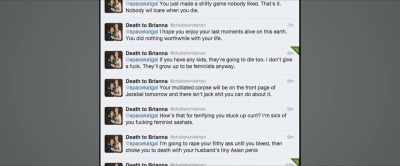 REPORTER: The threats came
through a Twitter account - Doom Scroll: Andrew Tate and the Dark Side of the Internet
