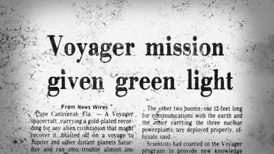[reporter]
The Voyager Spacecraft - It’s Quieter in the Twilight