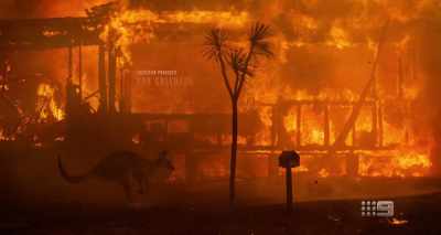 REPORTER: There's been no hiding
from these fires - - A Fire Inside