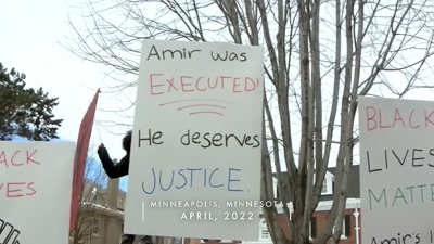 REPORTER: Tonight,
Minnesota prosecutors - Sound of the Police