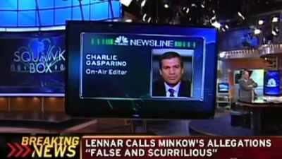 [reporter] Yeah, Lennar
is now taking out the guns - King of the Con