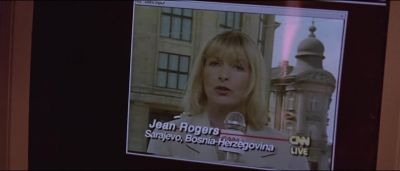 Reporting live from Sarajevo this is Jean Rogers for CNN - The Peacemaker