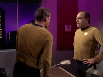 Reporting, sir. - Star Trek