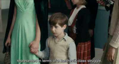 Represented in the sense of
a Bolshevik class struggle.
. - Never Look Away