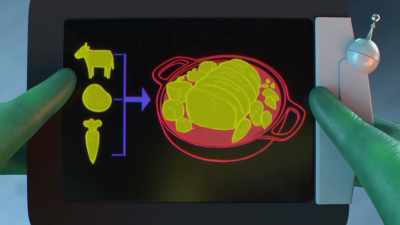 [repulsed intoning] - Alien TV