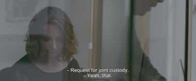 - Request for joint custody.
- Yeah, that. - Under the Tree