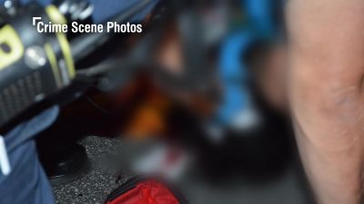 Rescuers working on him, - The Murder Tapes