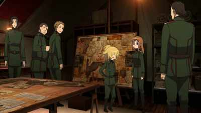 Rescuing Tiegenhoff is
the ultimate aufheben. - Saga of Tanya the Evil: The Movie