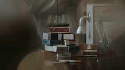  Research. That cigarette
 butt I found in the bin? - Sister Boniface Mysteries