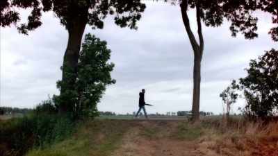 Researchers on the hunt
for lost towns. - Curse of the Ancients with Alice Roberts