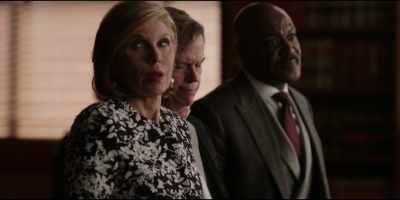 - Resisting arrest.
- No, aggravated battery. - The Good Fight