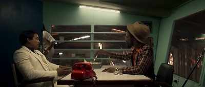 - Respect.
- Close that door behind yourself. - Yardie