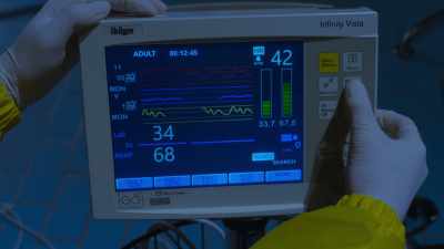Respiration rate
and oxygen levels steady. - Deep Blue Sea 2