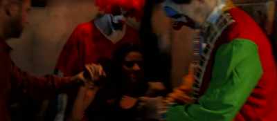 (restraints clatter) - House of Clowns